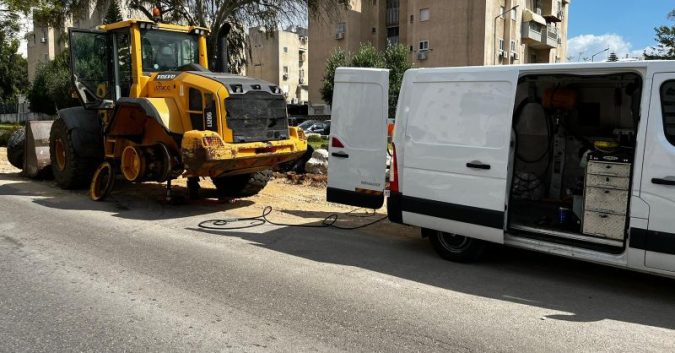 החלפת צמיגי שופל